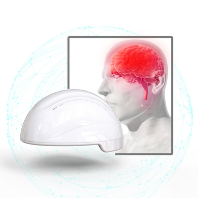 Perto do regulamento do sistema nervoso da demência do curso de Parkinson claro conduzido infravermelho do capacete