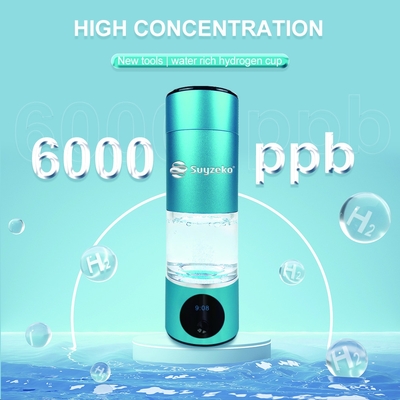 Hidrogênio portátil Rich Water Cup 6000ppb de SPE dos cuidados médicos