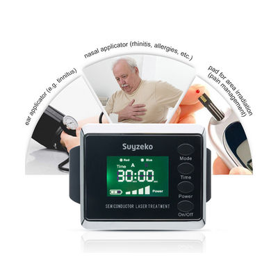 Relógio portátil para a hipertensão, equipamento médico do laser de FDA da fisioterapia