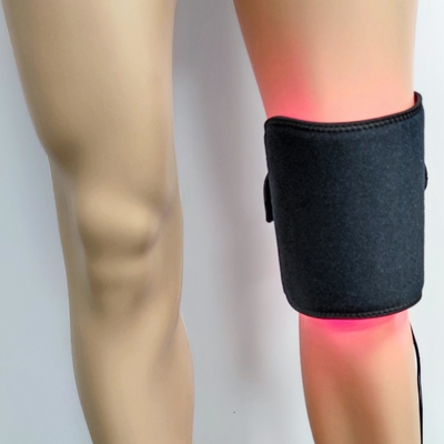 Flexível FDA Pain Relief Pad 660nm 850nm Foton de silicone infravermelho LED Light Therapy