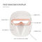 Casa antienvelhecimento da máscara da terapia da luz do diodo emissor de luz de PDT que clarea a máscara facial clara da beleza
