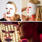 O photodynamics próximo vermelho antienvelhecimento do silicone da máscara da terapia da luz infra-vermelha conduziu a máscara