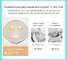 Máscara multifuncional portátil macia da terapia da luz do diodo emissor de luz do silicone de 7 cores para cuidados com a pele